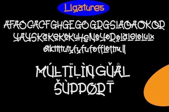 Rock Font PNG with transparent background - Preview 5
