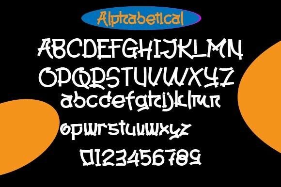 Rock Font PNG with transparent background - Preview 6