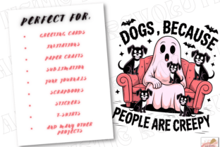 Spooky Halloween Dog Spooky Ghost Png Graphic by Artistic Revolution ...
