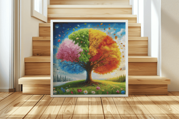 Tree Cross Stitch Pattern