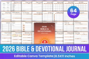 2026 Bible & Devotional Journal Canva Graphic by Mustafiz · Creative ...