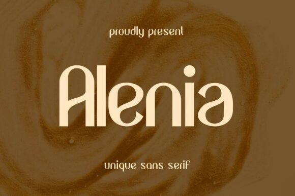 Alenia Sans Serif Font By Artiveko