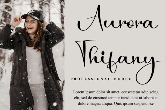 Angelina Calligraphy Font - Preview 1