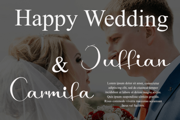 Angelina Calligraphy Font - Preview 2