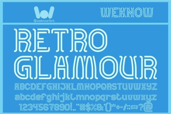 Aquarius Font - Preview 1