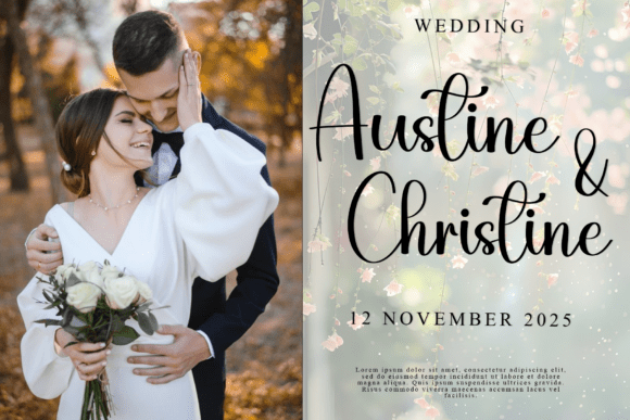 Artistic Script Font - Preview 1