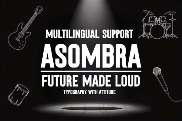 Asombra Font - Preview 3