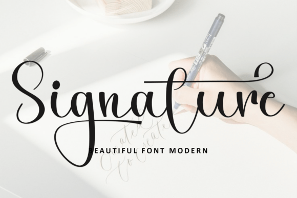 Autograph Font - Preview 2