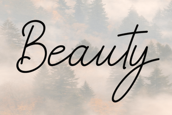 Autumn Beautiful Font - Preview 1
