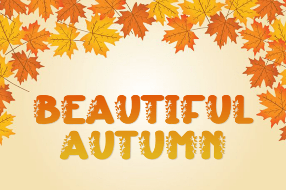 Autumn Vibes Font - Preview 2