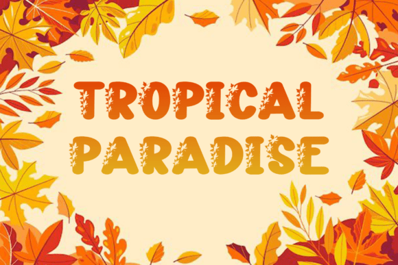 Autumn Vibes Font - Preview 3