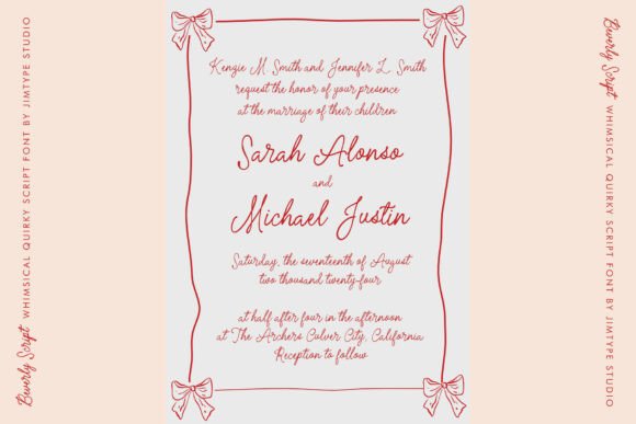 Beverly Script Font - Preview 1