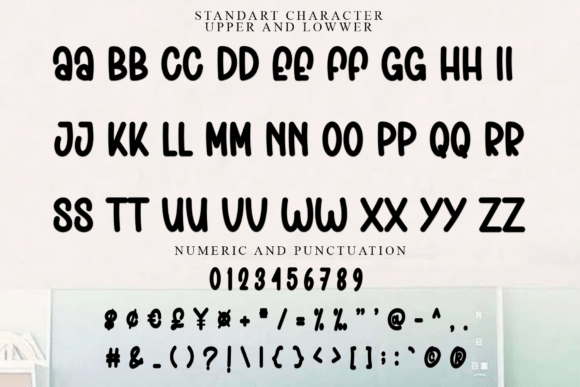 Blue Water Font - Preview 3