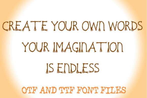 Broomsticks Font - Preview 2