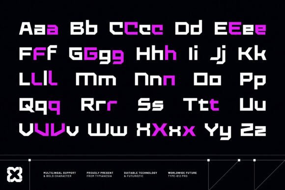 Clockyn Font - Preview 1