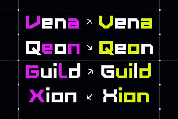 Clockyn Font - Preview 3