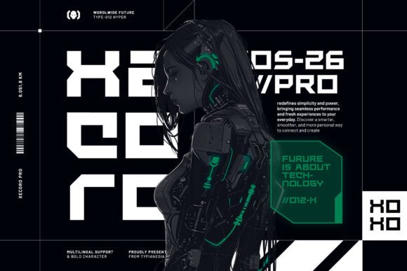 Clockyn Font - Preview 4