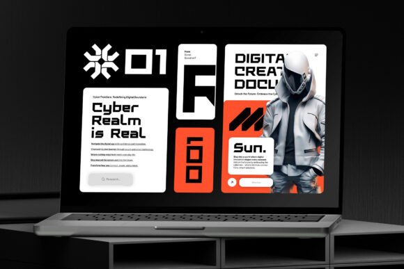 Clockyn Font - Preview 6