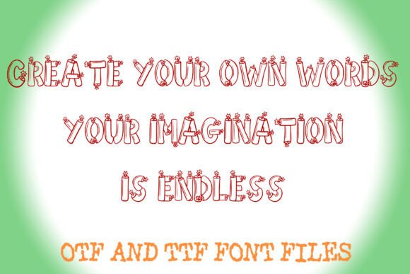 Dynamite Explosion Font - Preview 2