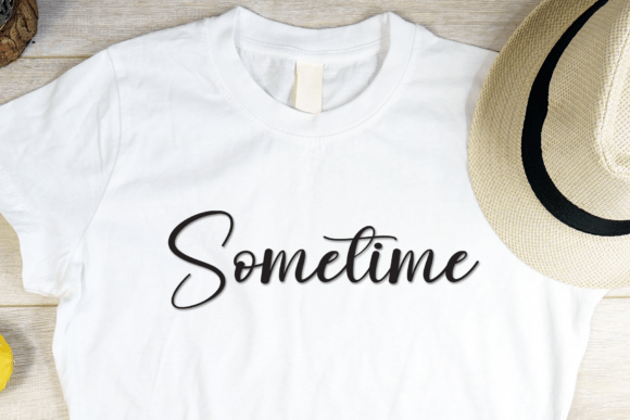 Embroidery Font - Preview 1