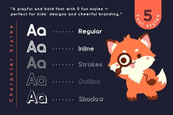 Fox Riding Font - Preview 1