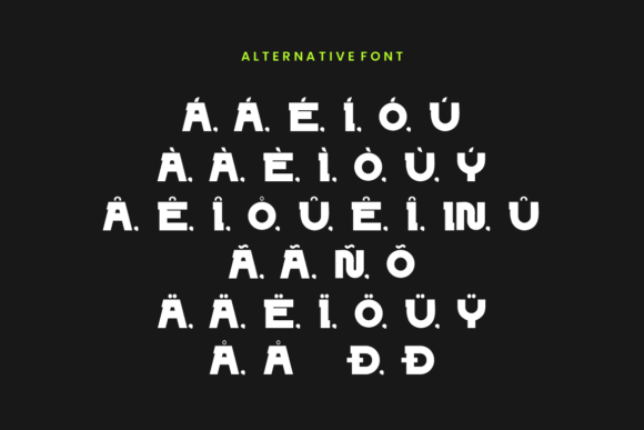Gordten Font - Preview 3