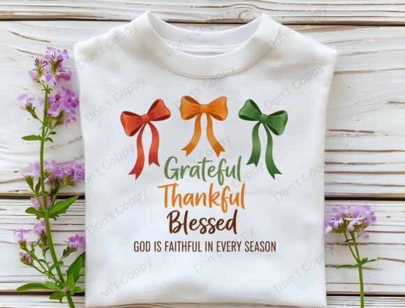 Grateful Thankful Blessed Png Fall Png Graphics