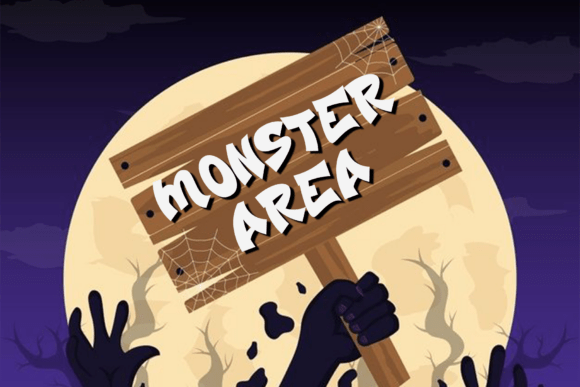 Groovy Halloween Font - Preview 2