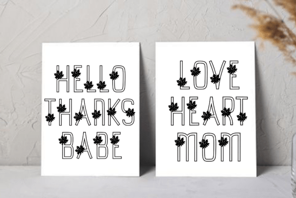 Hear Autumn Font - Preview 4