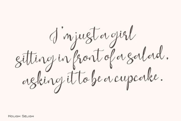 Holigh Seligh Font - Preview 4
