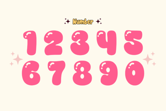 Jelly Bubbles Font - Preview 4