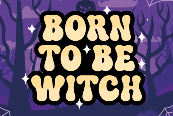 Midnight October Font PNG with transparent background - Preview 3