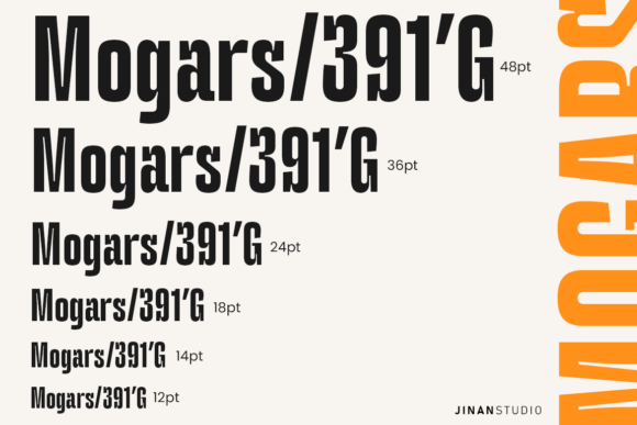 Mogars Font PNG with transparent background - Preview 6