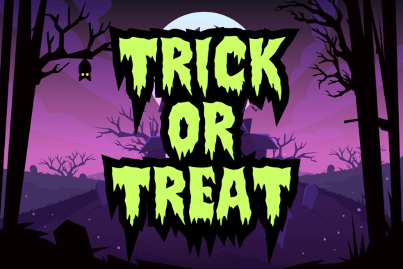 Monster Season Font font preview - 2