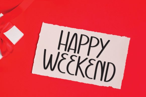 Morning Breakfast Font PNG with transparent background - Preview 4