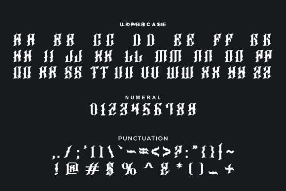 Rigo Kicmer Font PNG with transparent background - Preview 4