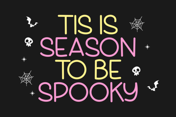Scary Corner Font PNG with transparent background - Preview 3