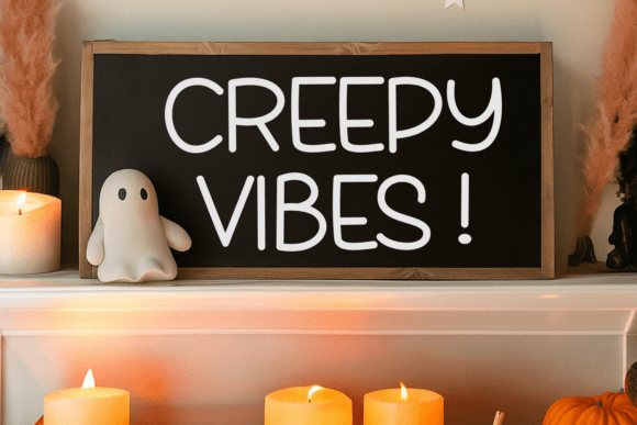 Scary Corner Font PNG with transparent background - Preview 4