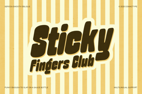 Seroca Font PNG with transparent background - Preview 3