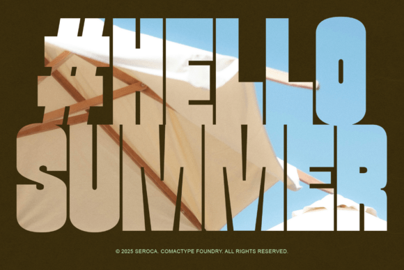 Seroca Font PNG with transparent background - Preview 5