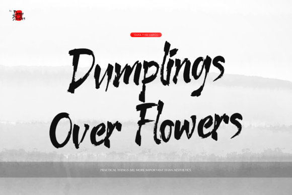 Shinkai Ink Font PNG with transparent background - Preview 2