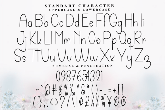 Smile Christina Font PNG with transparent background - Preview 4