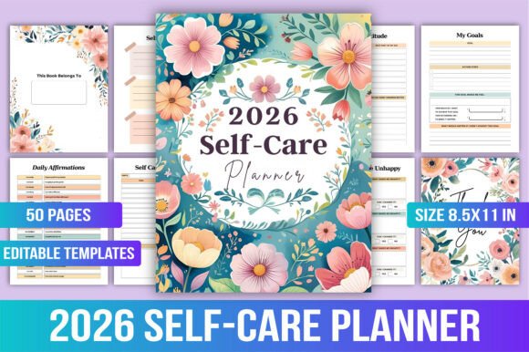 2026 Self-Care Planner