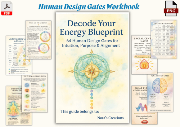 64 Human Design Gates Workbook