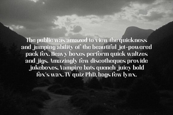 Allegra Font - Preview 2