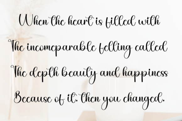 American Beautiful Font - Preview 6