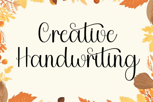 Autumn Font - Preview 1