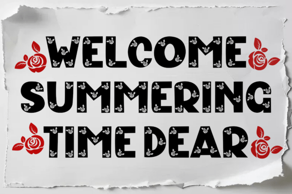 Autumn Garden Font - Preview 3