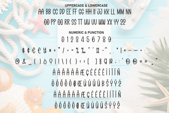 Beach Writing 1 Font - Preview 6