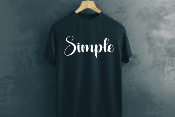 Black Farmhouse Font PNG with transparent background - Preview 1